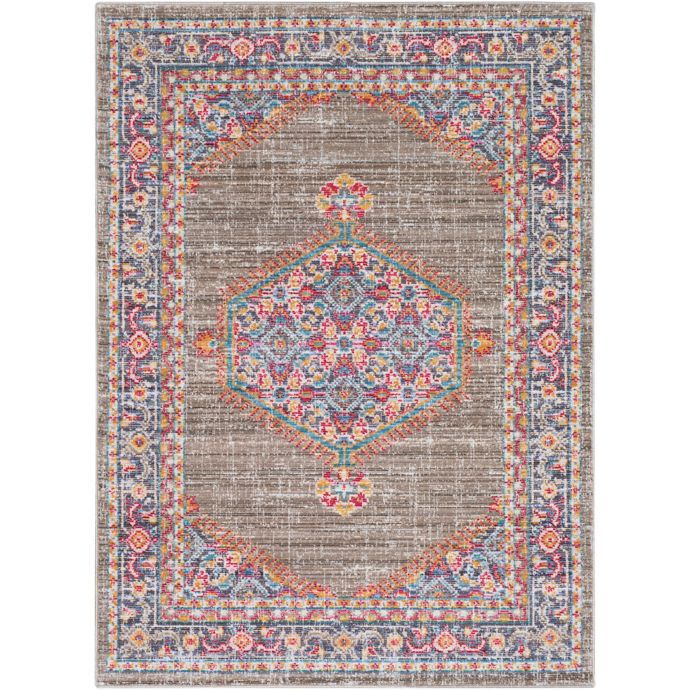 Surya Dynine Medallion Rug in Violet Bed Bath & Beyond