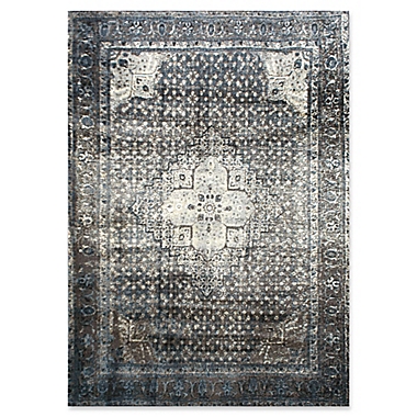 nuLOOM Traces Vintage Kellum 9-Foot x 12-Foot Area Rug in Blue. View a larger version of this product image.