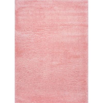 nuLOOM Gynel Cloudy Shag 4&#39; x 6&#39; Shag Area Rug in Baby Pink