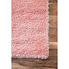 Alternate image 2 for nuLOOM Gynel Cloudy Shag 4&#39; x 6&#39; Shag Area Rug in Baby Pink