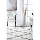 Alternate image 3 for nuLOOM Shanna Shaggy 9-Foot 2-Inch x 12-Foot Area Rug in White