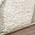 Alternate image 2 for nuLOOM Carolyn Curves Shag 6-Foot 7-Inch x 9-Foot Area Rug in Cream