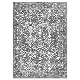 nuLOOM Bodrum Vintage Odell 5-Foot 3-Inch x 7-Foot 9-Inch Area Rug in Silver