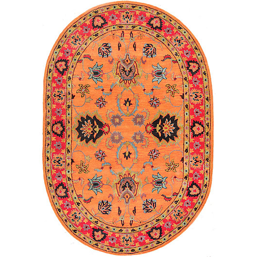 Alternate image 1 for nuLOOM Remade Montesque 8-Foot x 10-Foot Area Rug in Orange