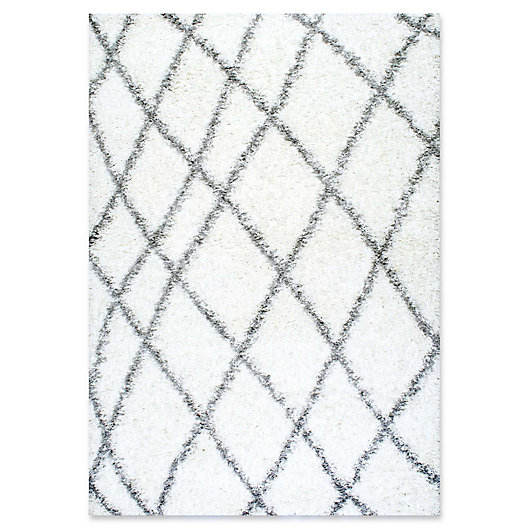 Alternate image 1 for nuLoom Luna Easy Shag 10-Foot 6-Inch x 14-Foot Area Rug in White