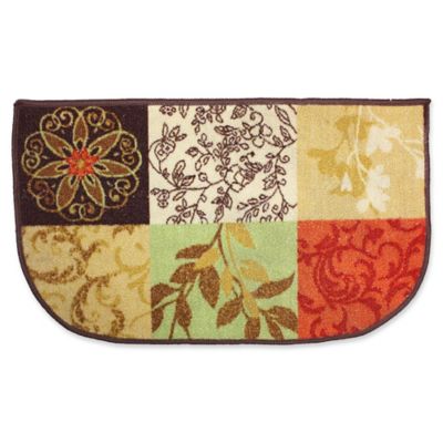 J M Home Fashions 18 Inch X 30 Inch Tuscany Kitchen Slice Rug Bed   117566561192645p