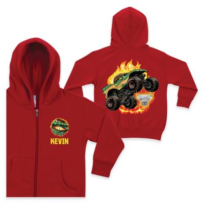 monster zip hoodie