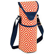 Picnic at Ascot Printed Wine/Water Bottle Tote