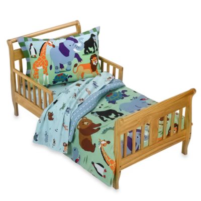 4 piece toddler bed set