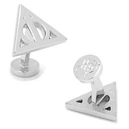 Harry Potter™ Silver-Plated Deathly Hallows Cufflinks