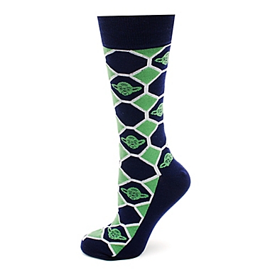 Star Wars&trade; Yoda Checkered Socks. View a larger version of this product image.