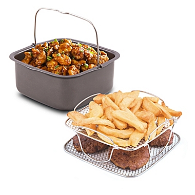 NuWave&trade; Brio Air Fryer Gourmet Accessory Kit. View a larger version of this product image.