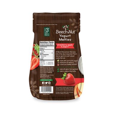 Beech-Nut&reg; Yogurt Melties&trade; 1 oz. Strawberry Apple and Yogurt Snack. View a larger version of this product image.