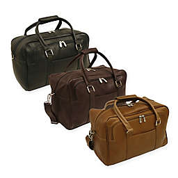 Piel® Leather 15-Inch Mini Carry On Duffel Bag