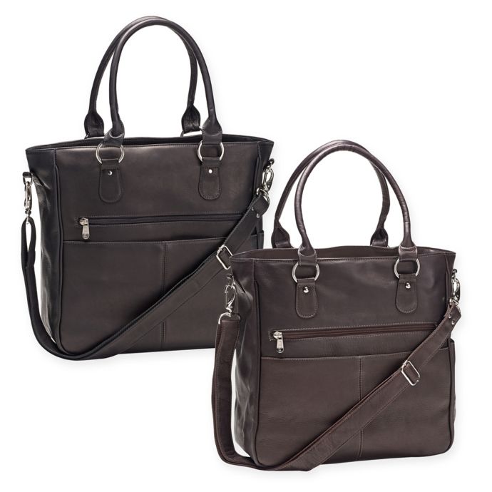 leather carry all tote