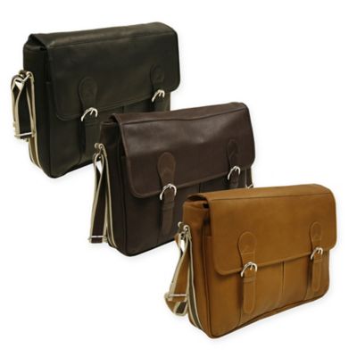 piel leather messenger bag