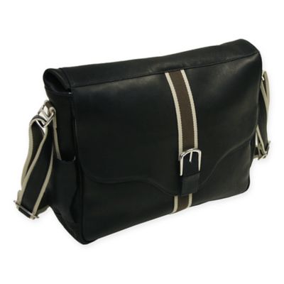 piel leather messenger bag