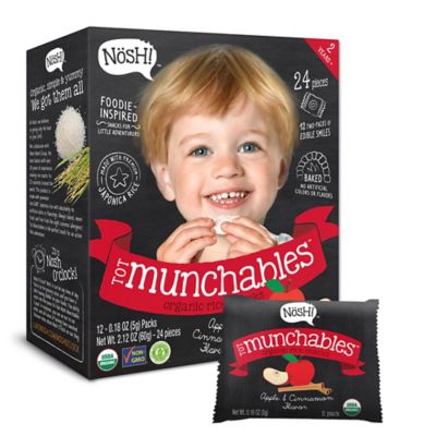 nosh baby munchables organic teething wafers