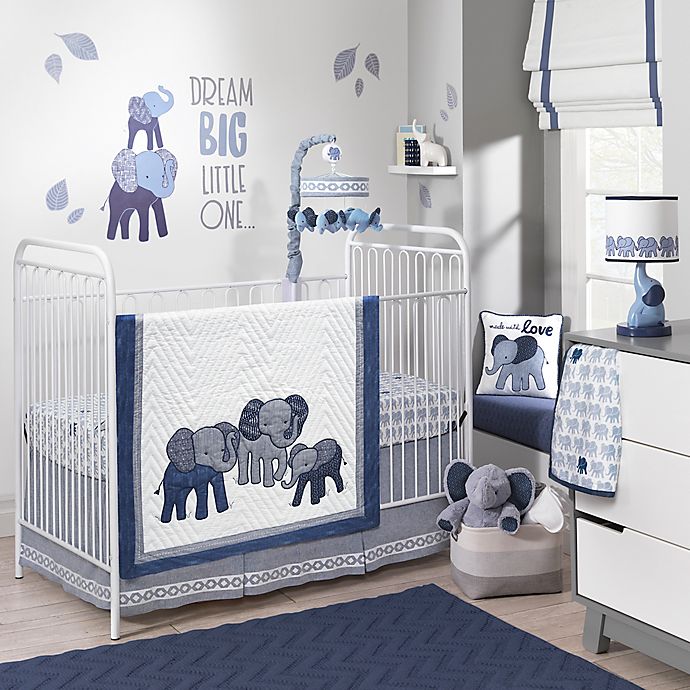 Lambs & Ivy® Elephant Crib Bedding Collection | Bed Bath ...