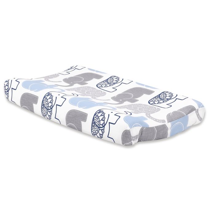 The Peanutshell™ Little Peanut Changing Pad Cover in Navy buybuy BABY