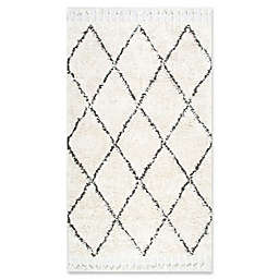 nuLOOM Moroccan Hand Knotted Fez Shag Rug