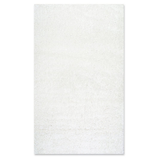 Alternate image 1 for nuLOOM Easy 4-Foot x 6-Foot Shag Area Rug in White