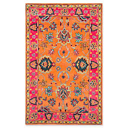 nuLOOM Remade Montesque 5-Foot x 8-Foot Area Rug in Orange