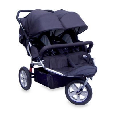 tike tech cityx3 swivel double stroller