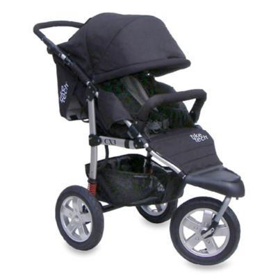 tike tech cityx3 swivel double stroller