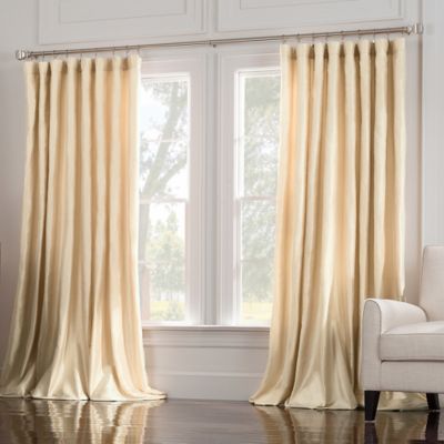 wide window treatments