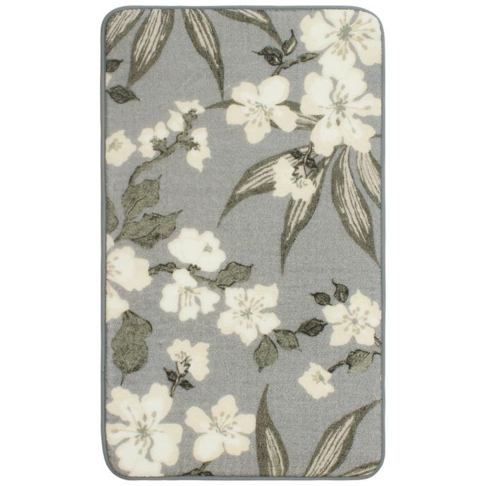 Laura Ashley Madeline Memory Foam Accent Rug | Bed Bath & Beyond