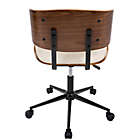 Alternate image 3 for LumiSource&reg; Lombardi Mid-Century Modern Office Chair