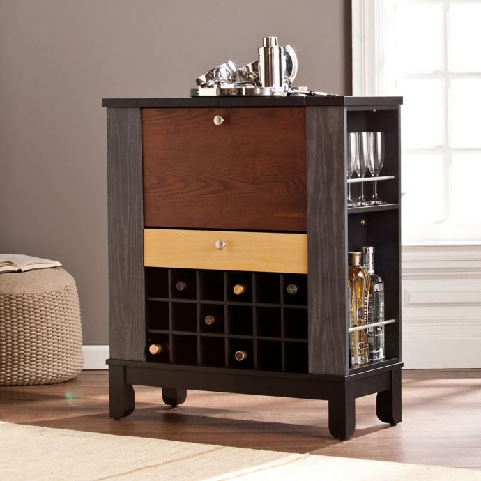 Southern Enterprises Warren Wine Bar Cabinet Bed Bath Beyond