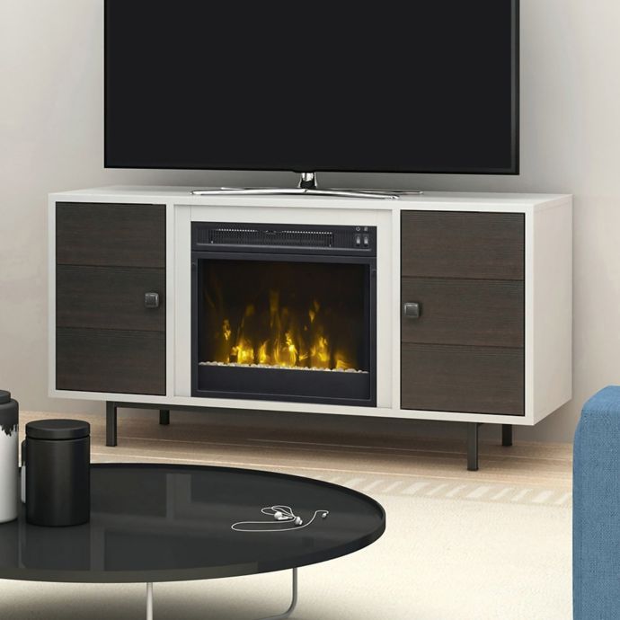 Classicflame Ridgeville Electric Fireplace And Tv Stand In White