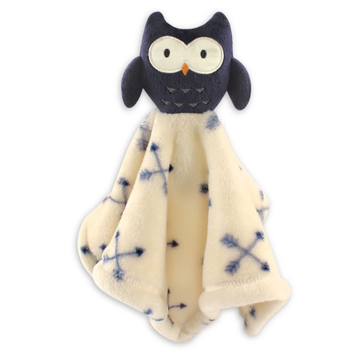 Baby Vision® Hudson Baby® Owl Security Blanket in Blue ...