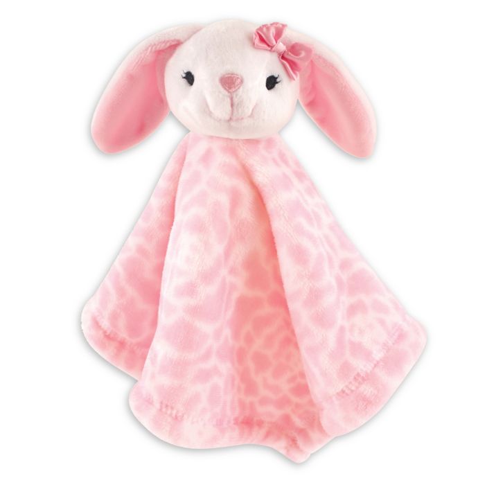 Blankets and Beyond Pink Bunny Rabbit Baby Security ...