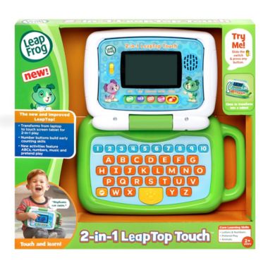 Leapfrog&reg; Leaptop&trade; Touch in Green. View a larger version of this product image.