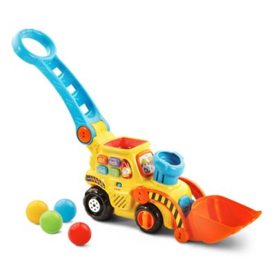 Push and Pop Bulldozer in Yellow