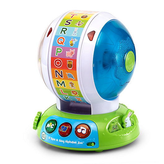 Alternate image 1 for VTech® Spin and Sing Alphabet Zoo Ball in Blue