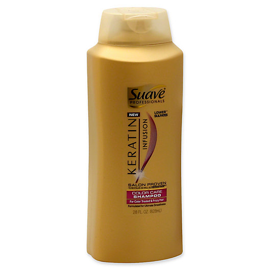 Alternate image 1 for Suave® Professionals Keratin Infusion 28 fl. oz. Color Care Shampoo