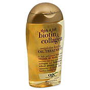 OGX&reg; Thick & Full Biotin & Collagen 3.3 fl. oz. Weightless Healing Oil Treatment