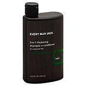 Every Man Jack&reg; 13.5 fl. oz. 2-in-1 Thickening Shampoo + Conditioner in Teatree