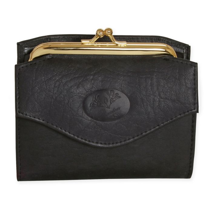 Buy Buxton® Heiress Framed French Purse Wallet in Black from Bed Bath