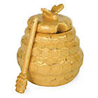 Alternate image 0 for Boston International Honeycomb 2-Piece Honey Pot and Dipper Set