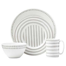 kate spade new york Charlotte Street™ North 4-Piece Place Setting in Grey