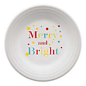 Fiesta&reg; &quot;Merry and Bright&quot; Luncheon Plate in White