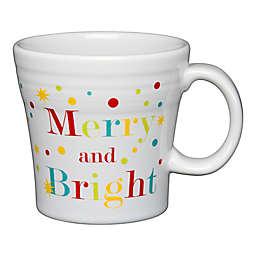 Fiesta® "Merry and Bright" Tapered Mug in White