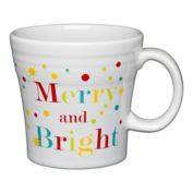 Fiesta&reg; "Merry and Bright" Tapered Mug in White