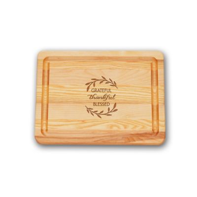 Carved Solutions Master Collection Thankful 10-Inch  x 7-1/2 Inch Cutting Board
