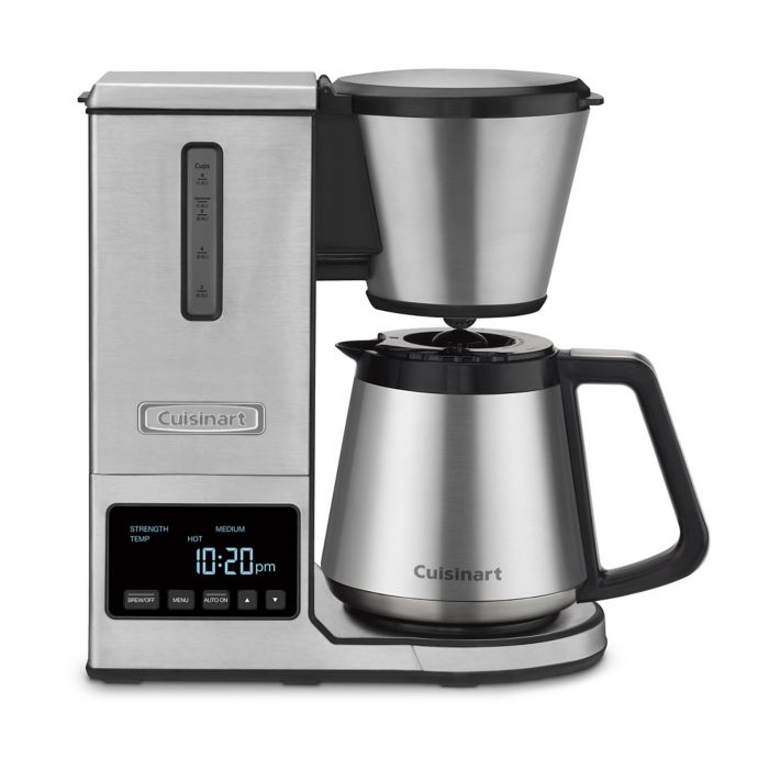 Cuisinart Stainless Steel Coffee Maker cuisinart pureprecision pour over coffee brewer with stainless steel carafe